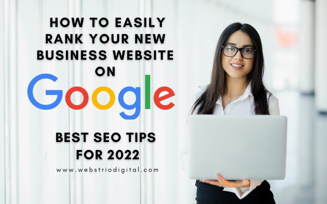 how to rank website on google first page