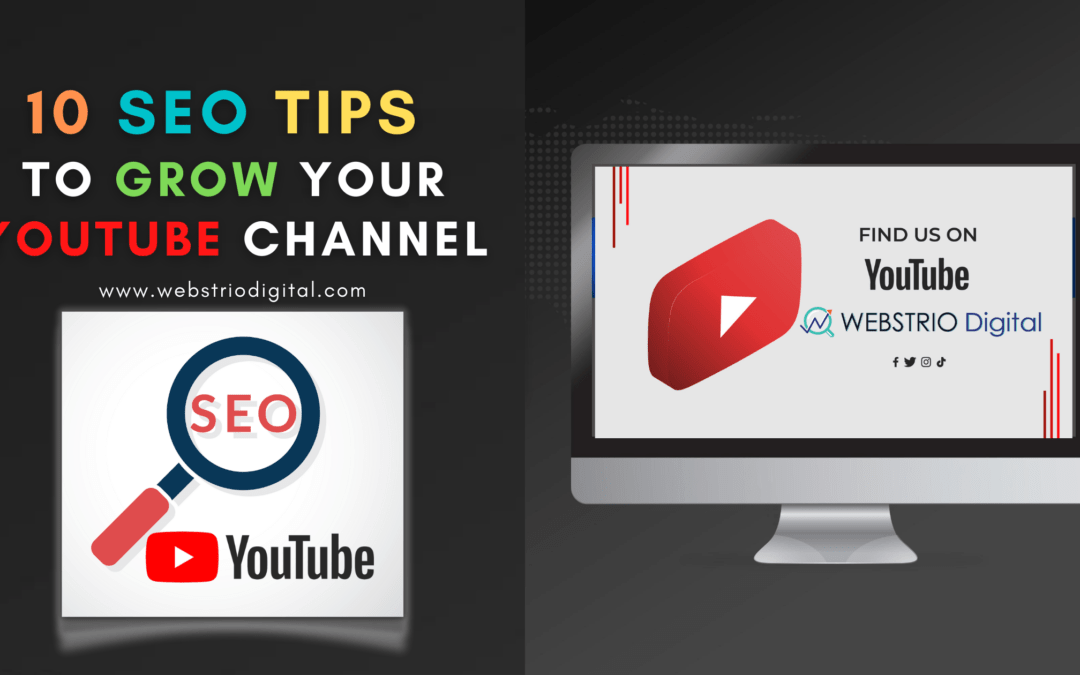 10 SEO Tips to Grow your YouTube Channel: How to make money on YouTube using cool seo tips.